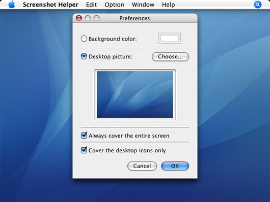 screenshot helper screenshot