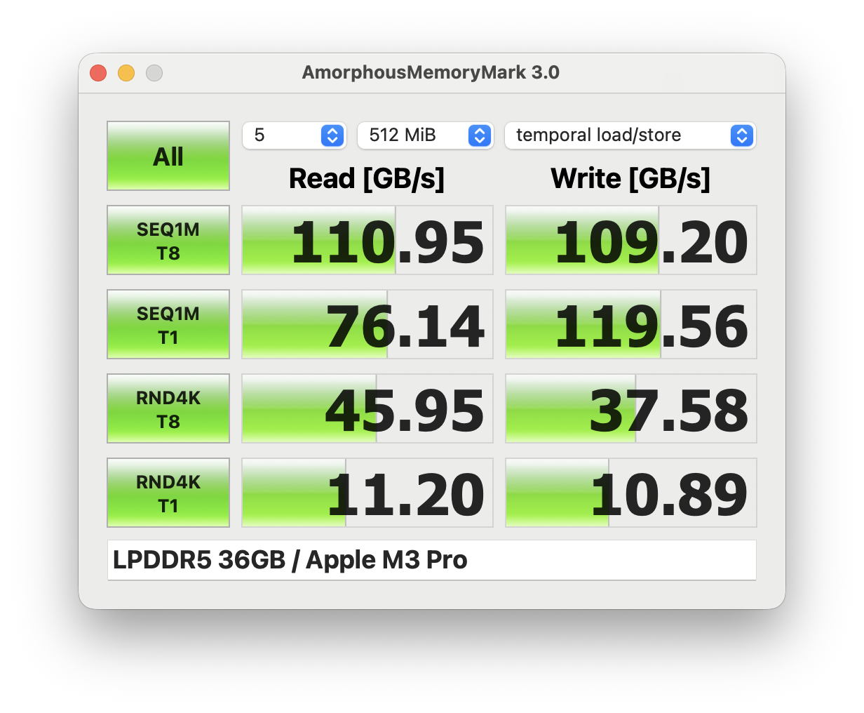 amorphousmemorymark screenshot